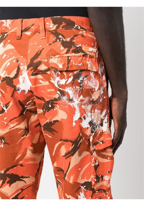 Orange cargo trousers - men MARTINE ROSE | MRSS23826ORNG